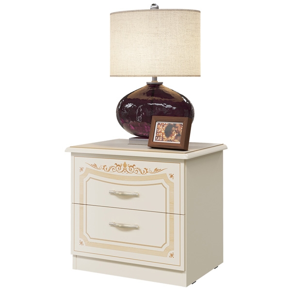 СГ-05 Грация тумба прикроватная Слоновая кость