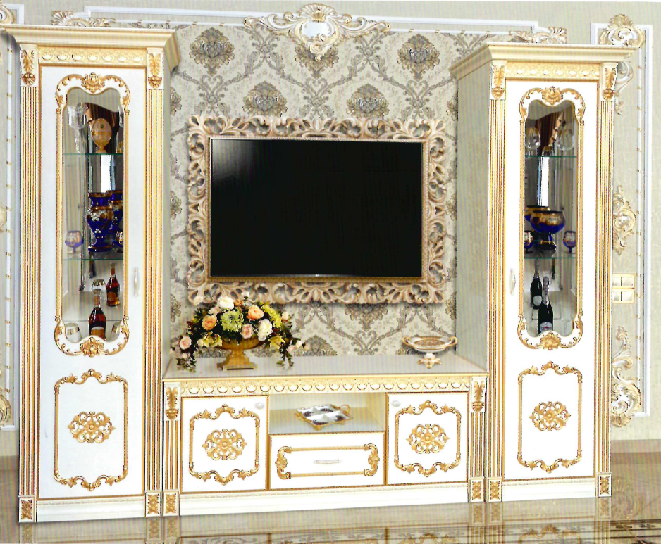 Гостиная СОФИЯ Слоновая кость/Золото