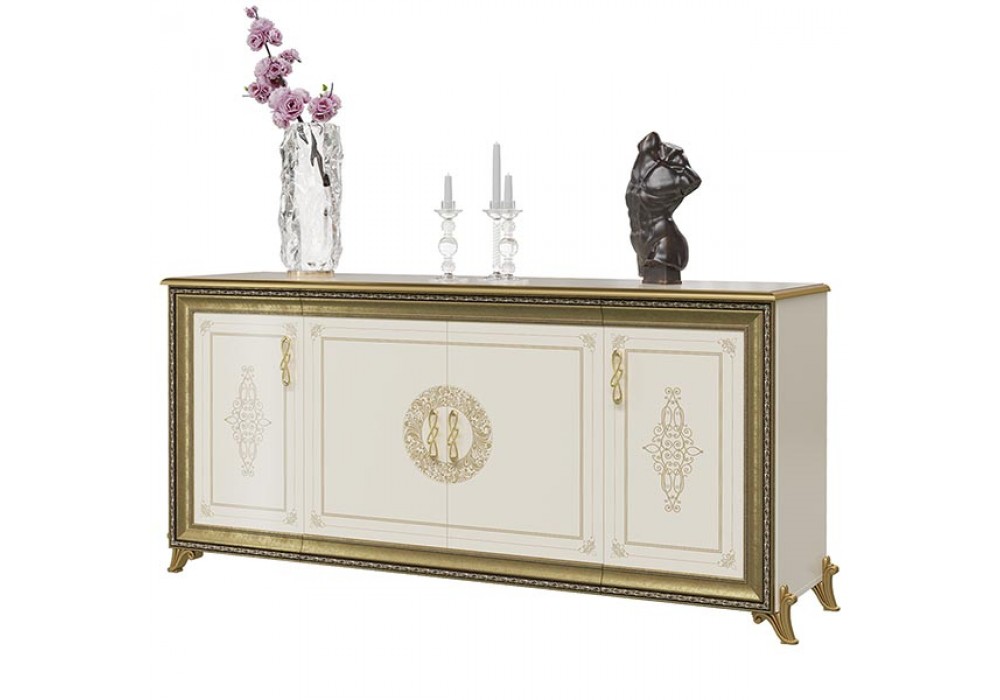 Версаль ГВ-05 комод без зеркала Слоновая кость