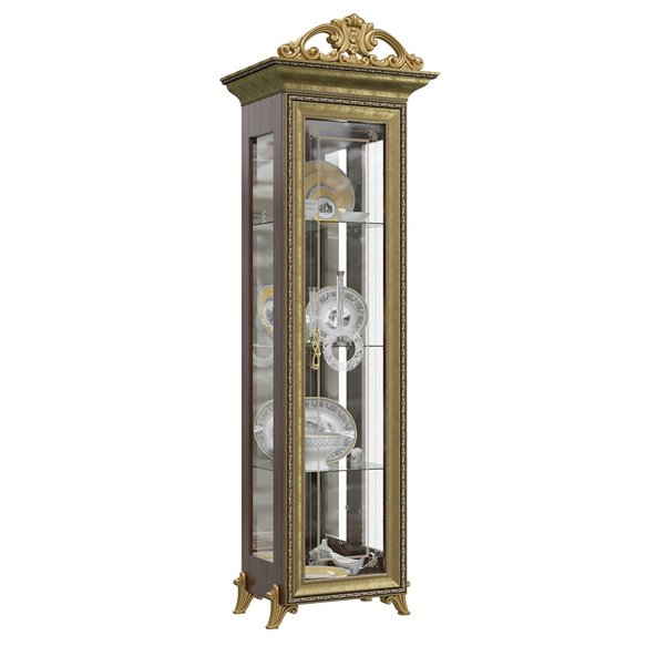 Версаль ГВ-01 шкаф 1 дверный Орех