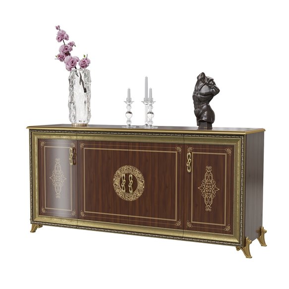 Версаль ГВ-05 комод без зеркала Орех