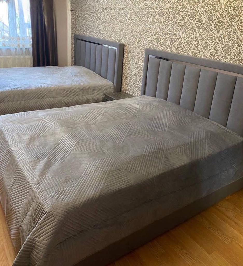 Виктория СВК-08 Кровать сп/м 1,8м каркас Графит с серебром