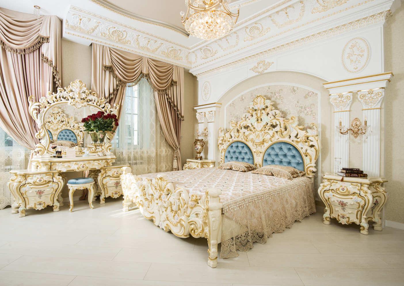 Комплект спальни "Барокко"с 6 дв. шк, кровать 1,8 