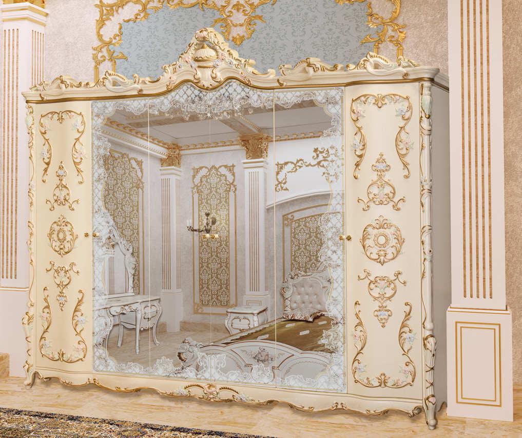 Шкаф 6-ти дверный, спальня "Людовик"