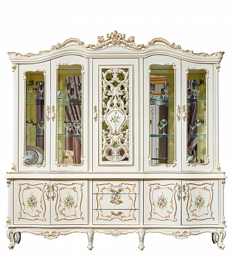 Купить Витрина "Шанель" 5 дверная мебельной фабрики АРИДА за 285 075р.