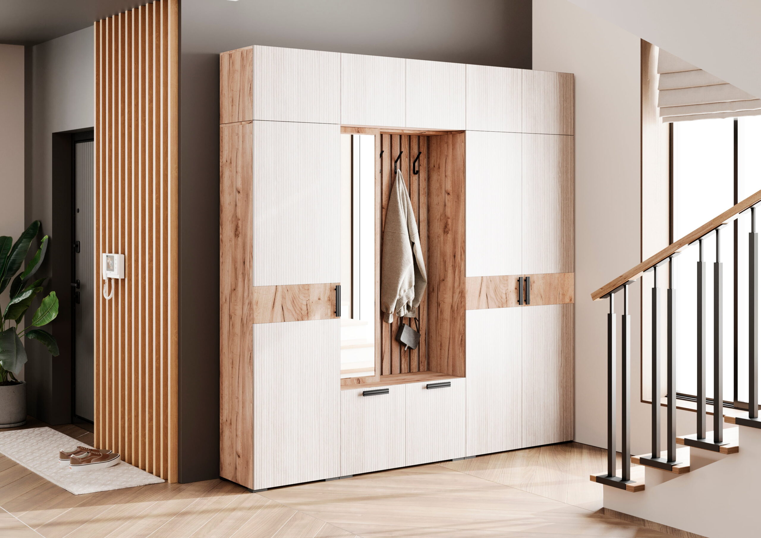 Прихожая «Берта» Прихожая «Берта» вариант №4